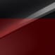 Magmarot Metallic mit Kontrastfarbe Schwarz